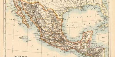 Gamle kort Mexico