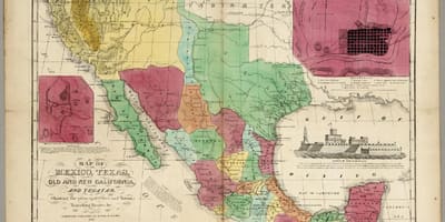 Mexico kort gamle