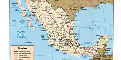 Kortlægning af Mexico