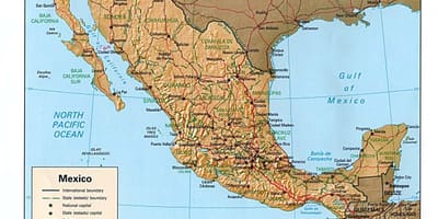 Mexico oprindelige kort